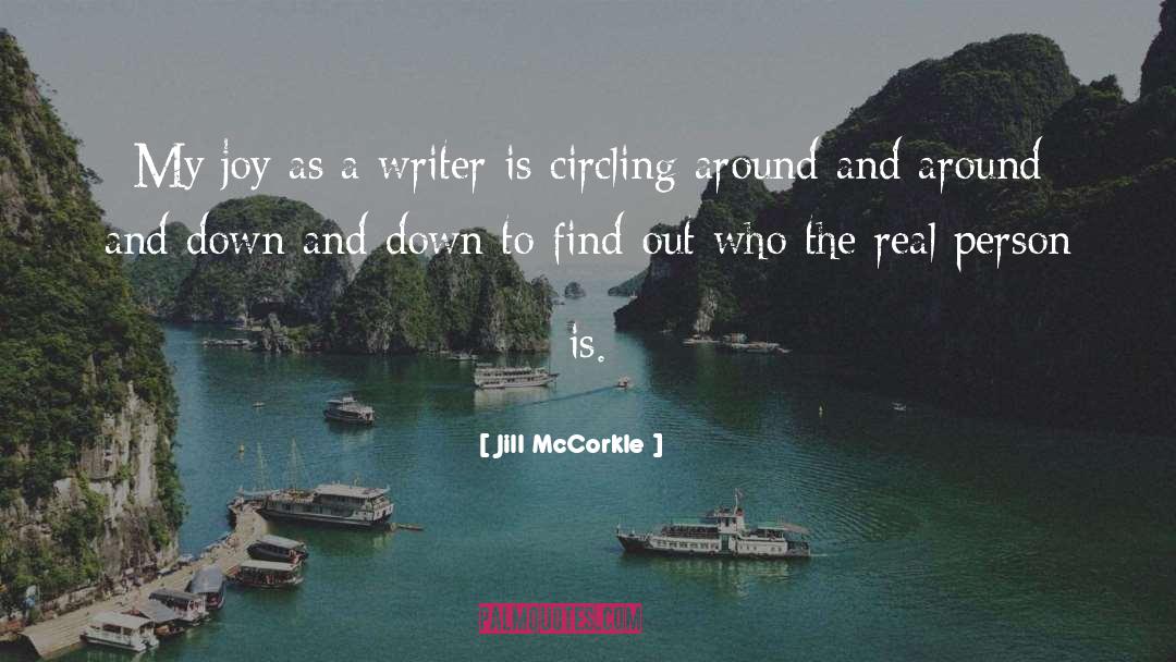 Circling quotes by Jill McCorkle