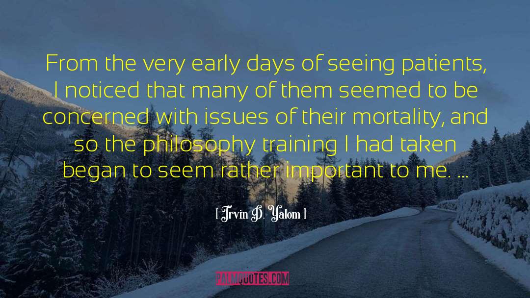 Circuit Training quotes by Irvin D. Yalom