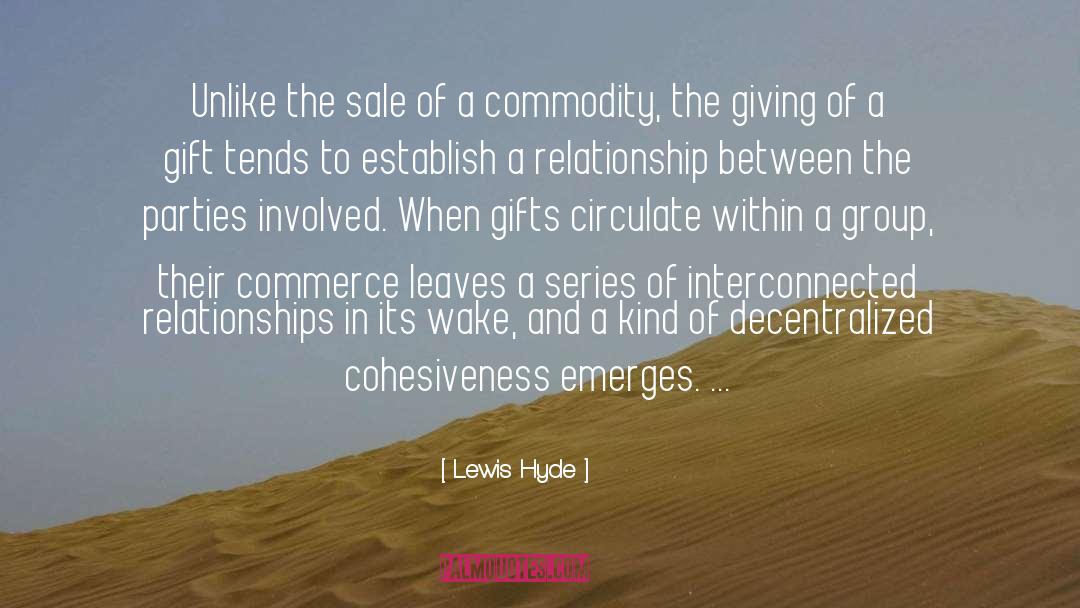 Circulate quotes by Lewis Hyde
