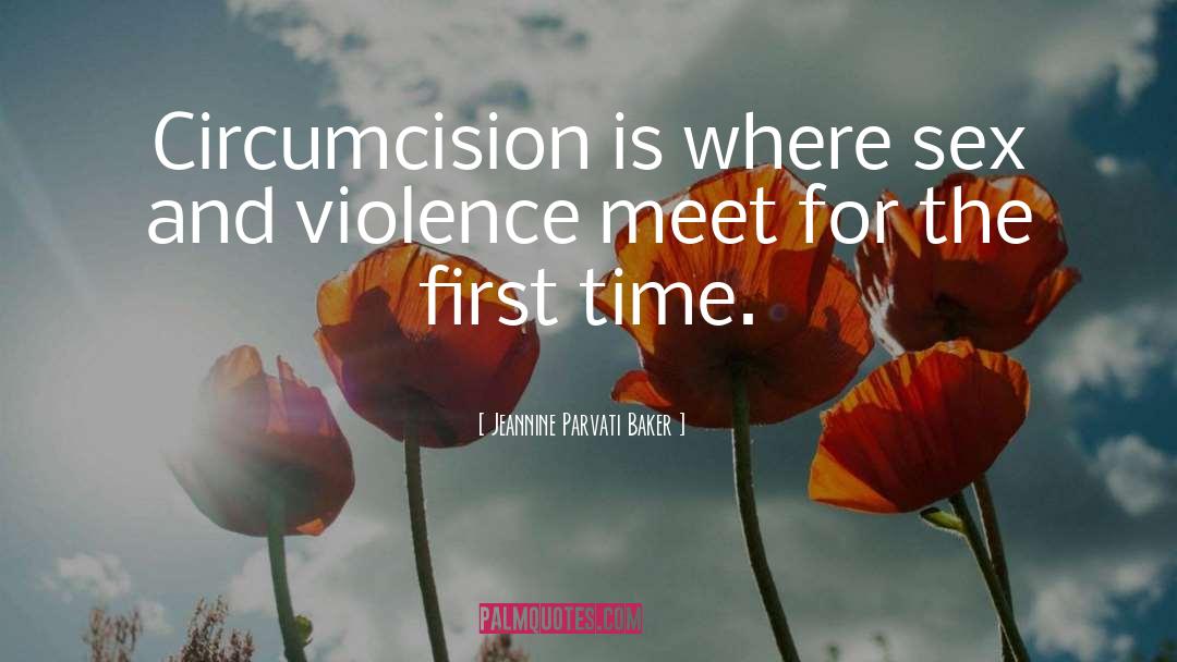 Circumcision quotes by Jeannine Parvati Baker