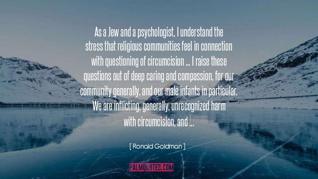 Circumcision quotes by Ronald Goldman