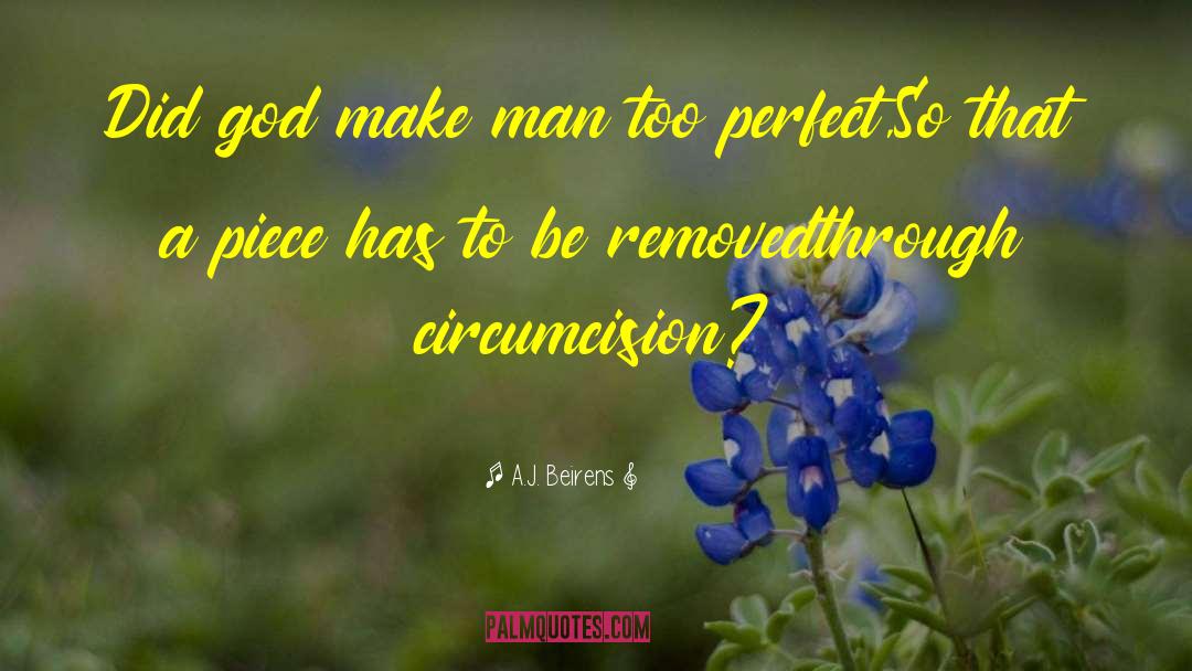 Circumcision quotes by A.J. Beirens