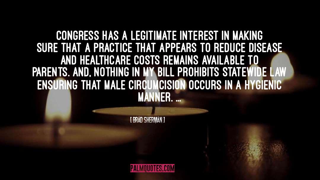 Circumcision quotes by Brad Sherman