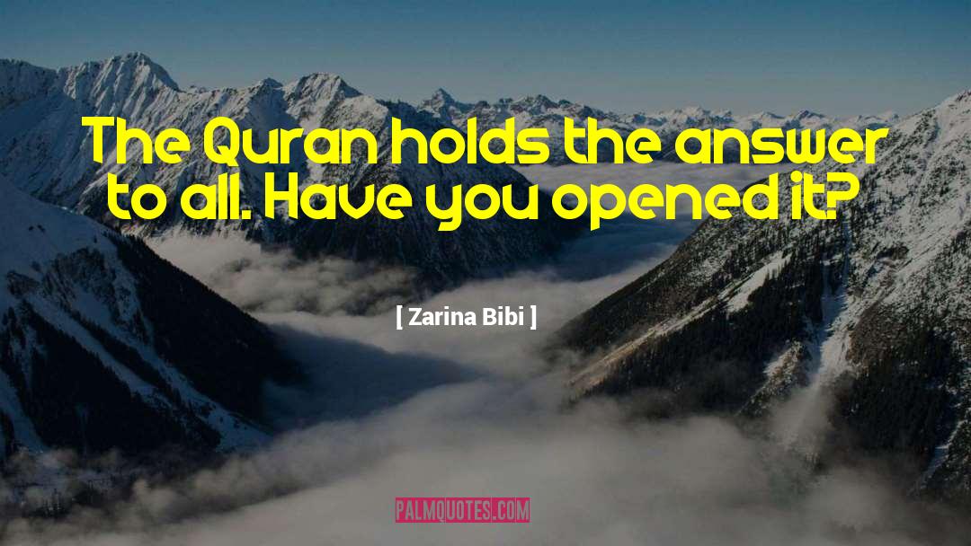 Circumcision Quran quotes by Zarina Bibi