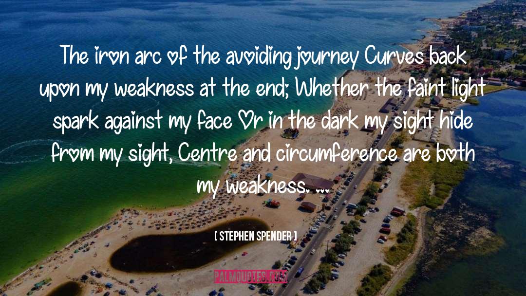 Circumference quotes by Stephen Spender