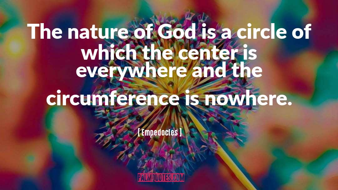 Circumference quotes by Empedocles