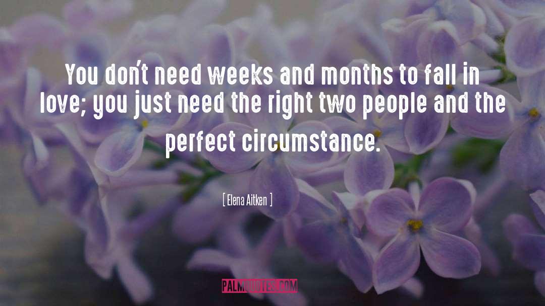 Circumstance quotes by Elena Aitken