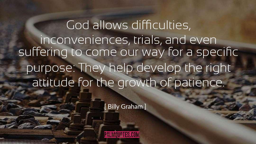 Circumstances And Attitude quotes by Billy Graham