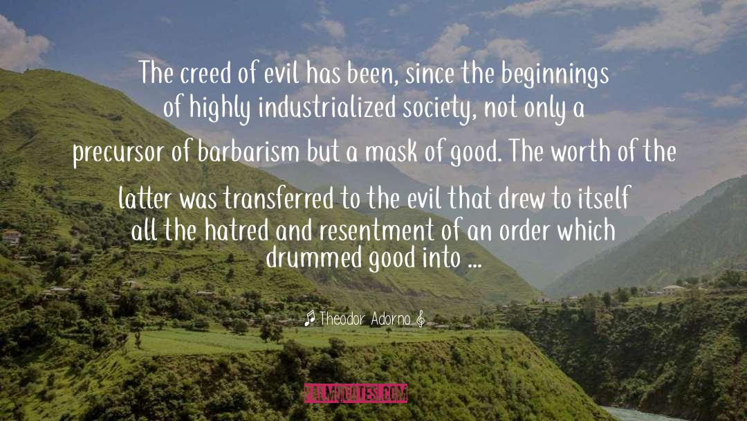 Circumstantial Evil quotes by Theodor Adorno