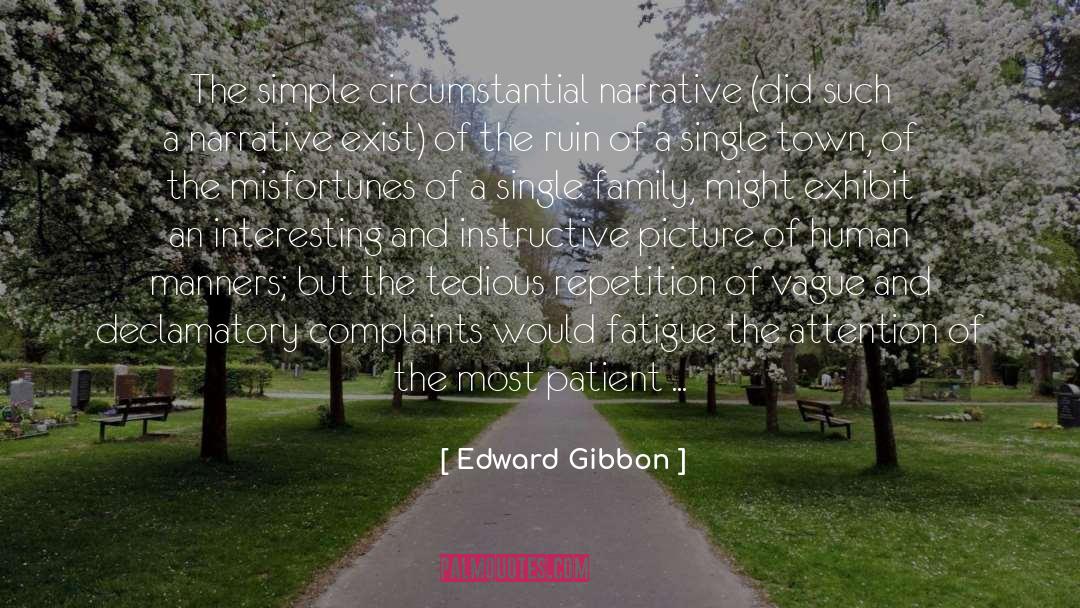 Circumstantial quotes by Edward Gibbon