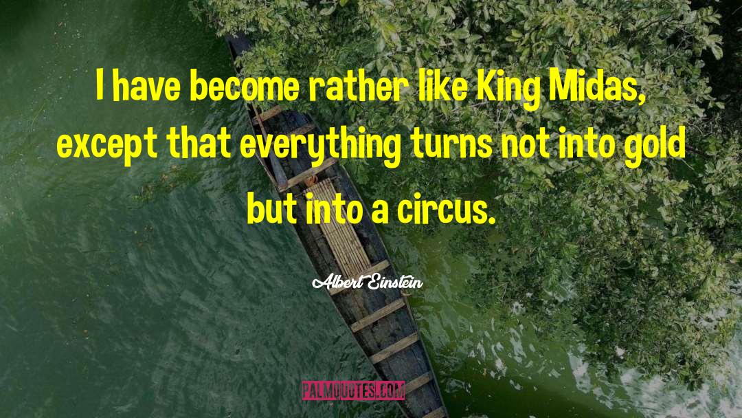 Circus Ringmaster quotes by Albert Einstein
