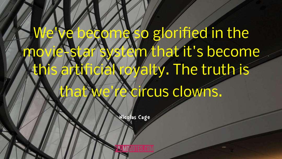 Circus Ringmaster quotes by Nicolas Cage