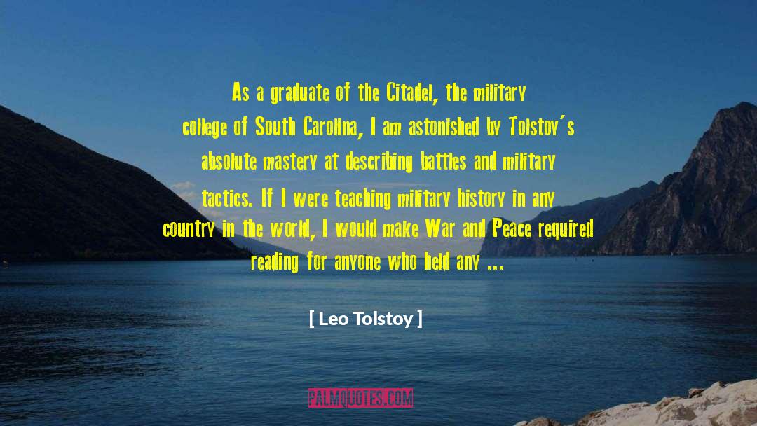 Citadel quotes by Leo Tolstoy