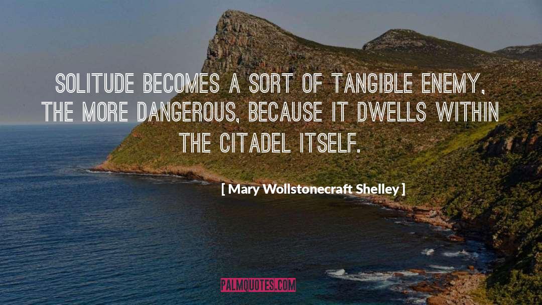 Citadels quotes by Mary Wollstonecraft Shelley