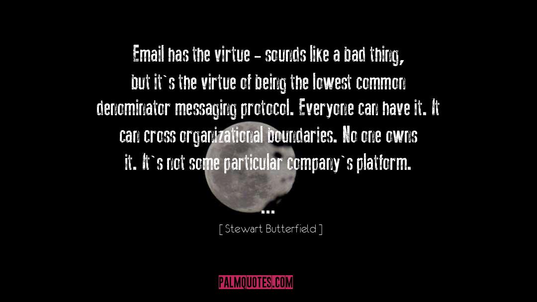 Citation Protocol quotes by Stewart Butterfield