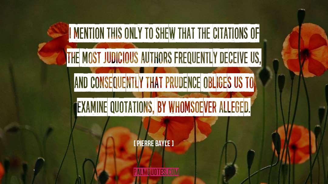 Citations quotes by Pierre Bayle