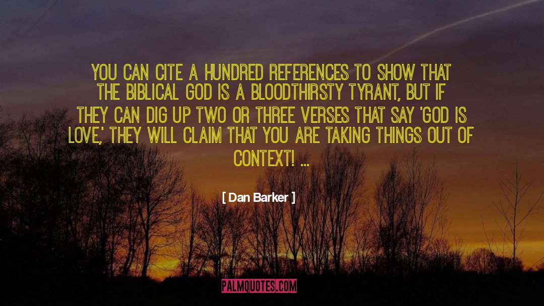 Cite quotes by Dan Barker