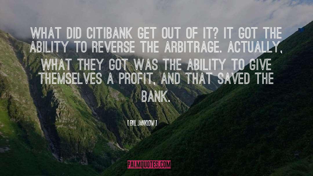 Citibank quotes by Bill Janklow