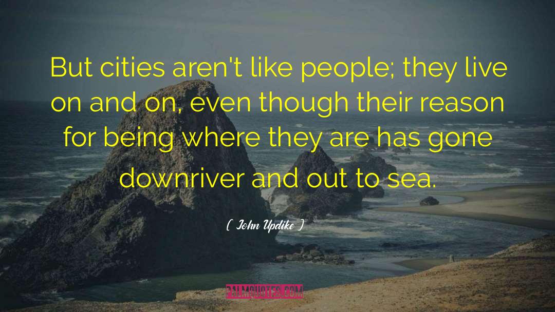 Cities And Countries quotes by John Updike