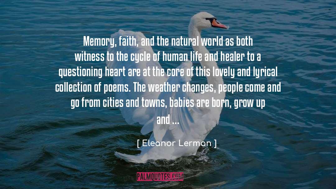 Cities And Towns quotes by Eleanor Lerman