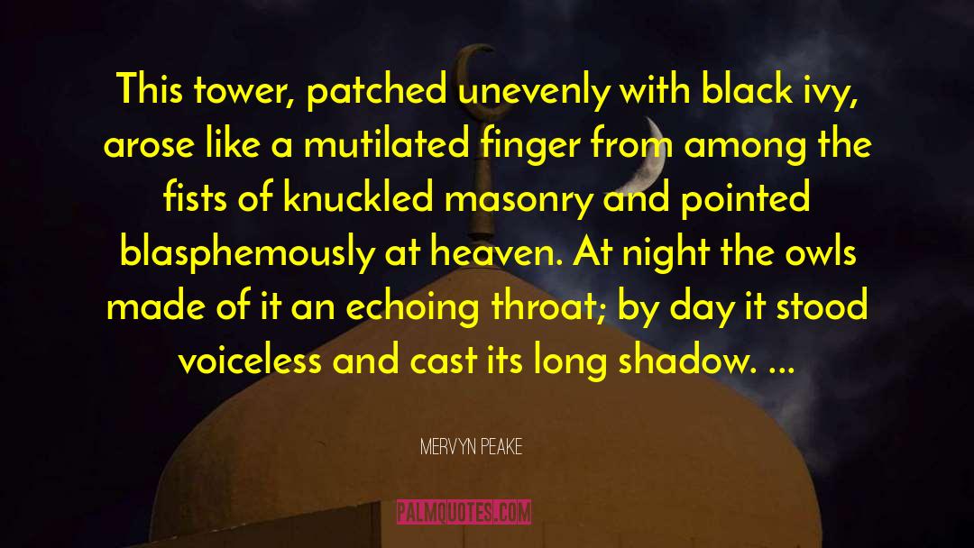 Cities At Night quotes by Mervyn Peake