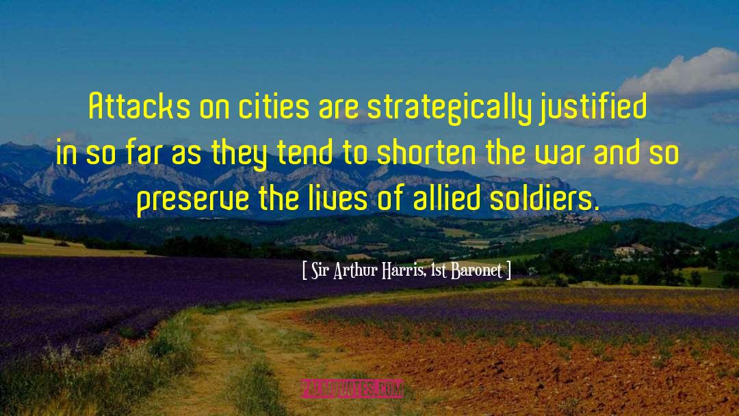 Cities Of Refuge quotes by Sir Arthur Harris, 1st Baronet