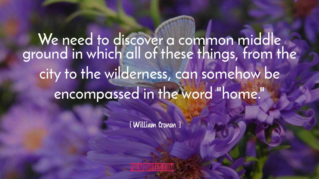 Cities quotes by William Cronon