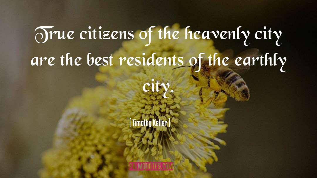 Cities quotes by Timothy Keller
