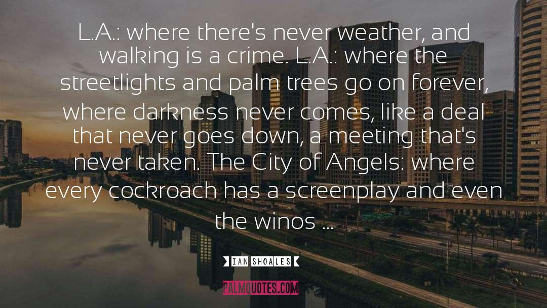 Cities quotes by Ian Shoales
