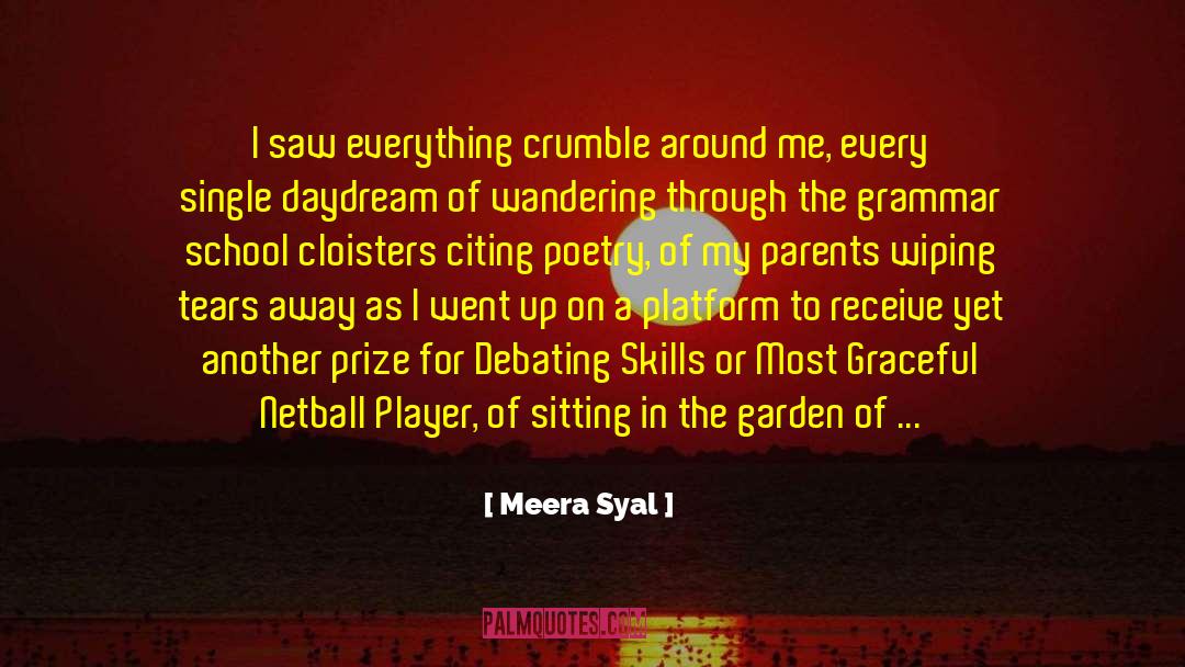 Citing quotes by Meera Syal