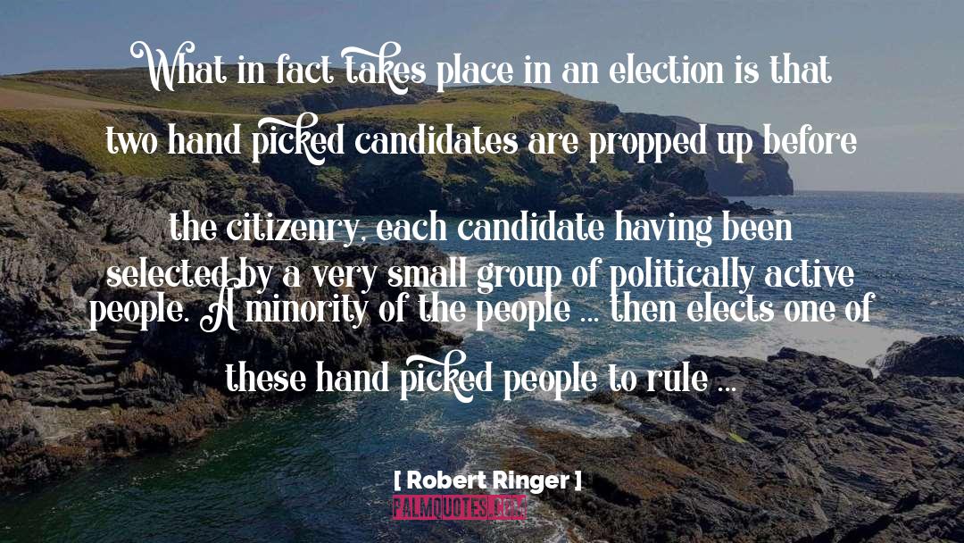 Citizenry quotes by Robert Ringer