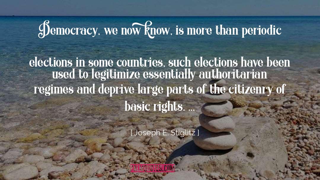 Citizenry quotes by Joseph E. Stiglitz