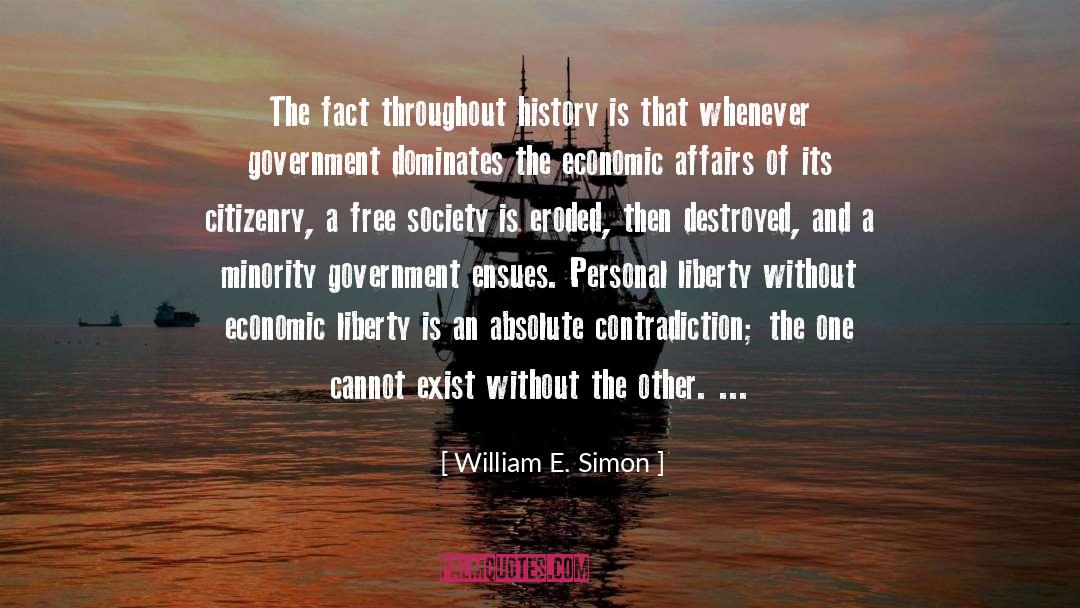 Citizenry quotes by William E. Simon