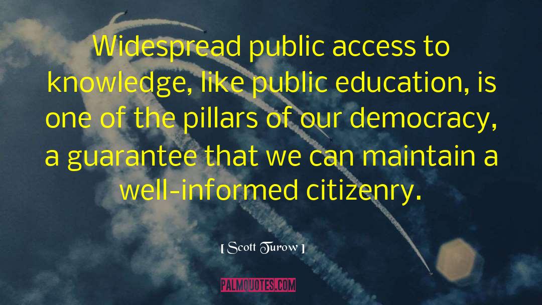 Citizenry quotes by Scott Turow