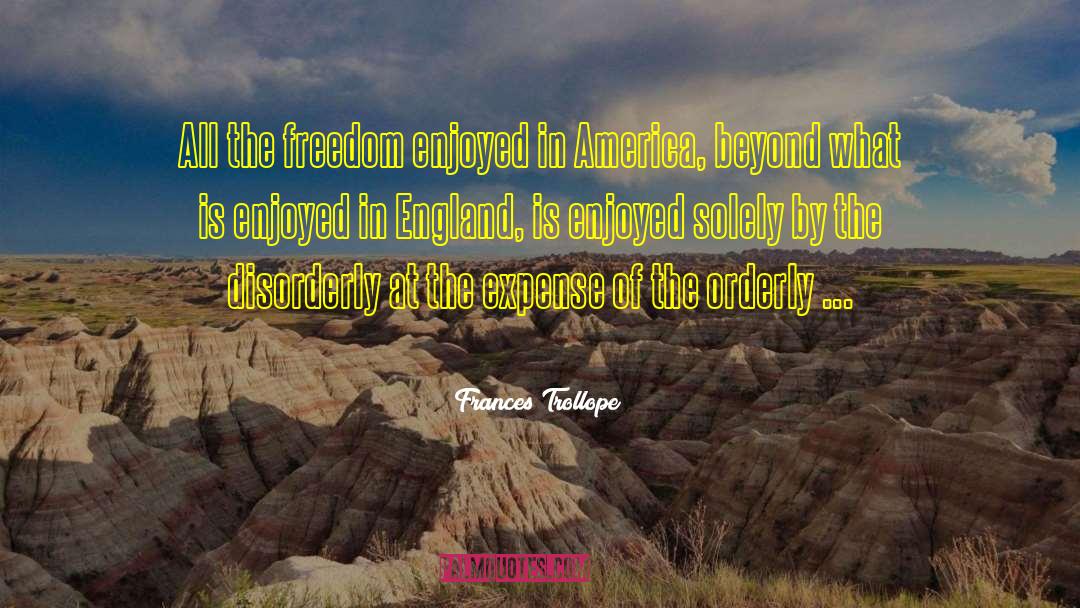 Citizens United quotes by Frances Trollope