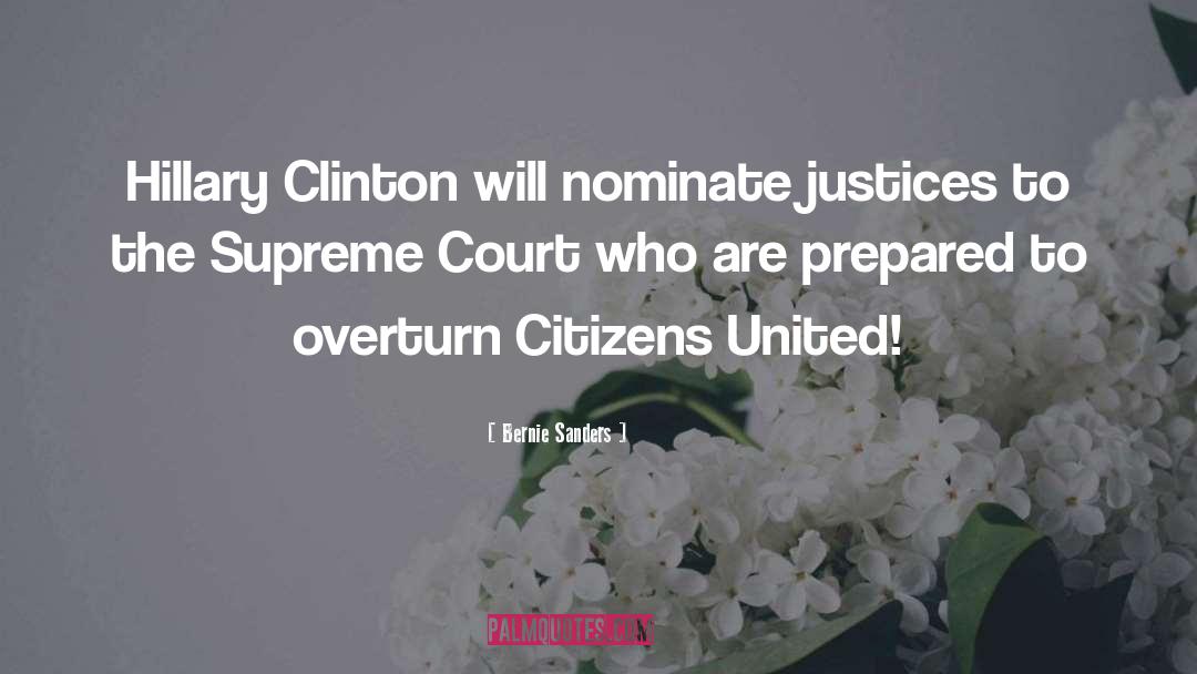 Citizens United quotes by Bernie Sanders