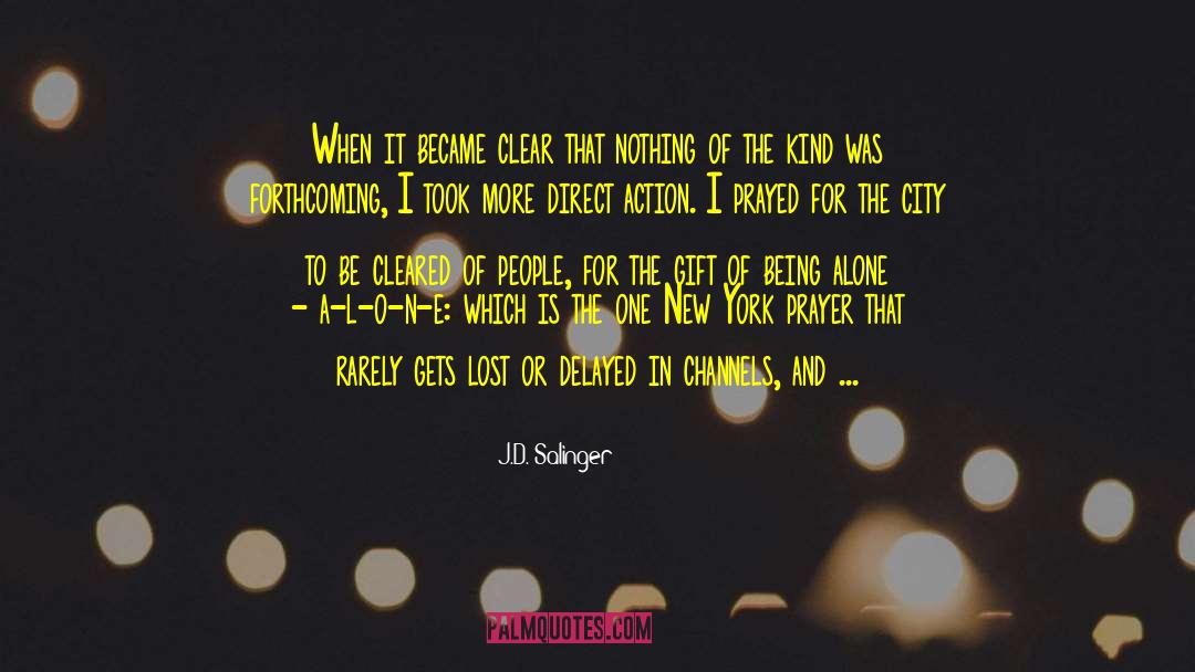 City At Night quotes by J.D. Salinger