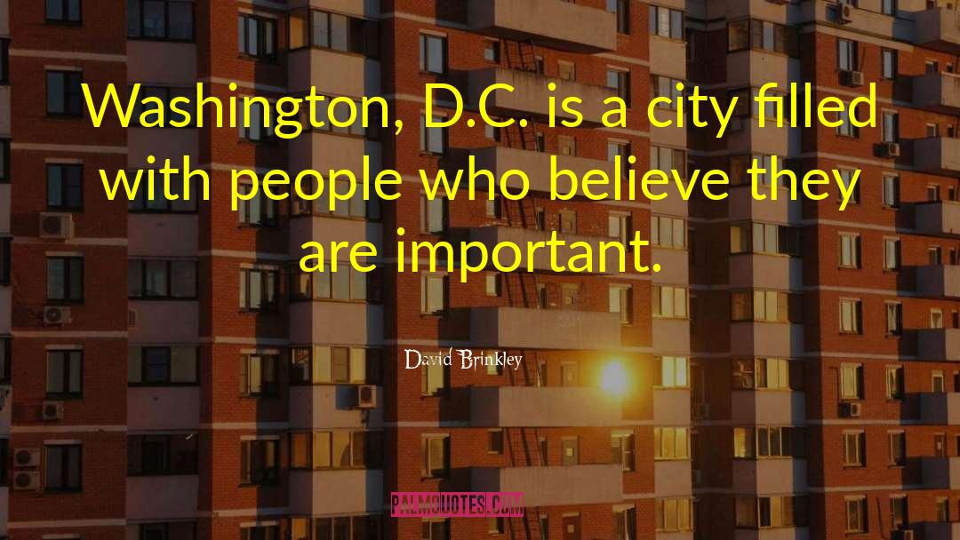 City Center quotes by David Brinkley