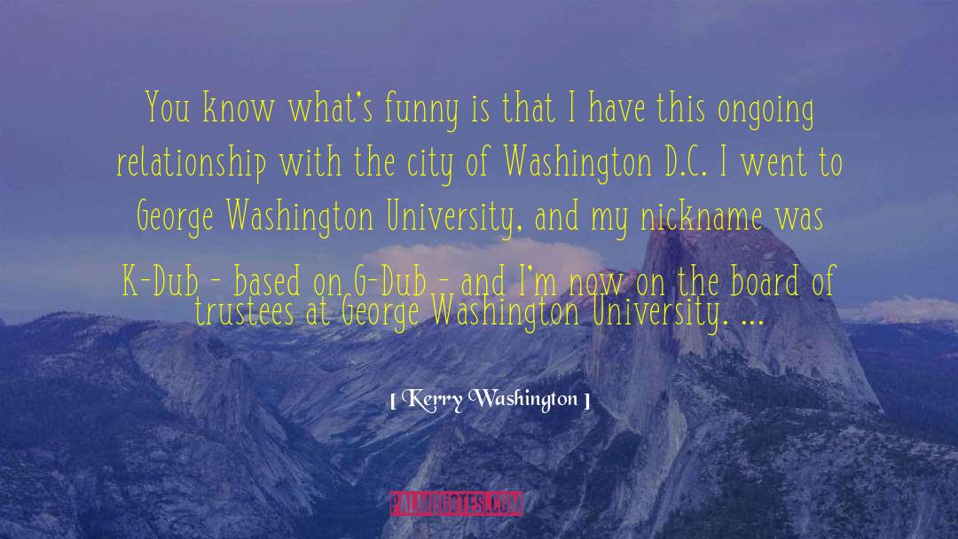 City Councils quotes by Kerry Washington