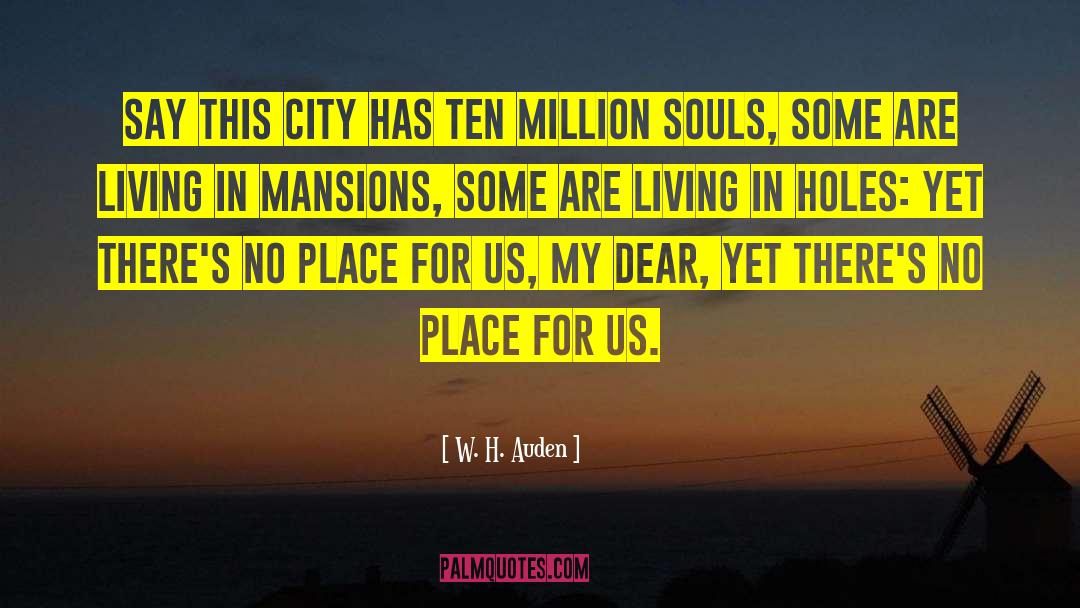 City Crowds quotes by W. H. Auden