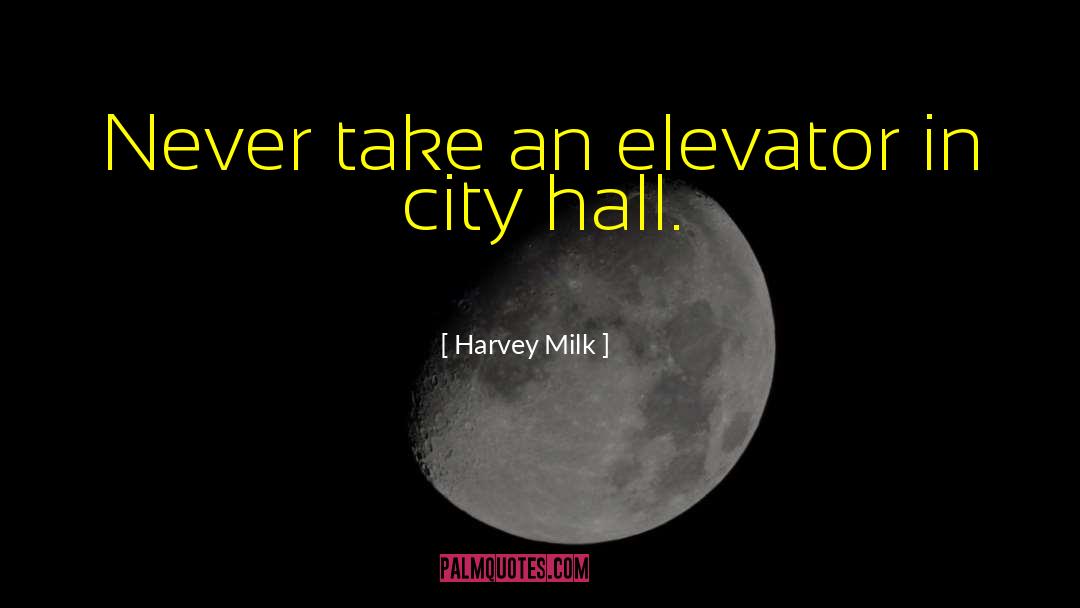 City Hall quotes by Harvey Milk
