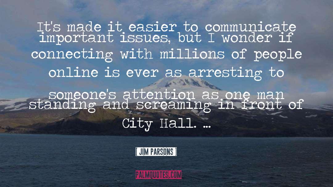 City Hall quotes by Jim Parsons