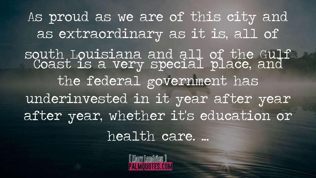 City Living quotes by Mary Landrieu