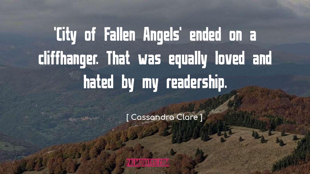 City Of Fallen Angels quotes by Cassandra Clare