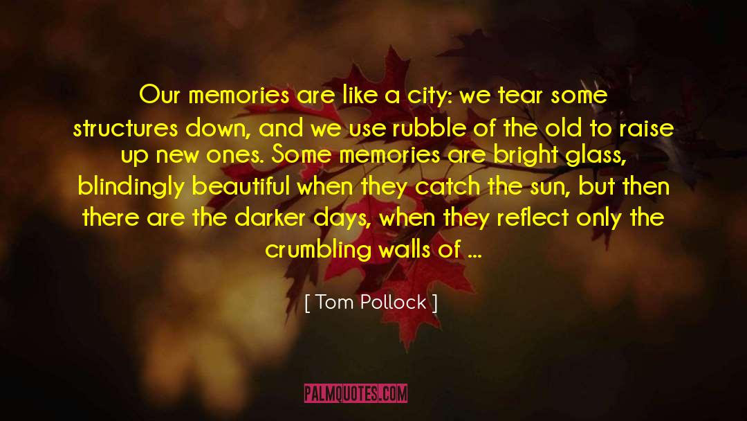 City Of Glass Outtake quotes by Tom Pollock