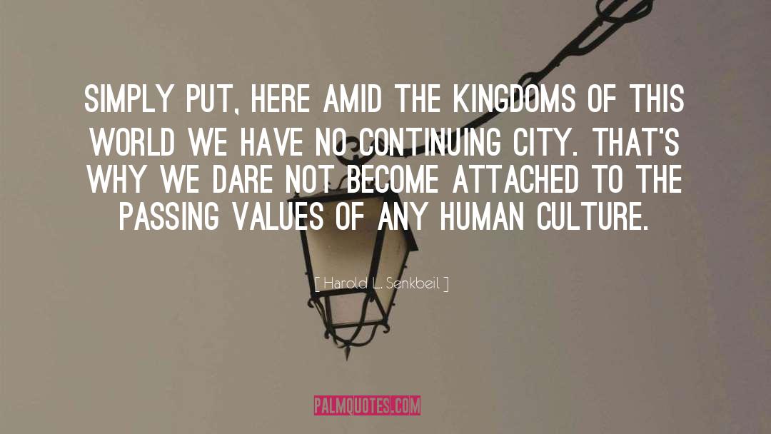 City Of God quotes by Harold L. Senkbeil