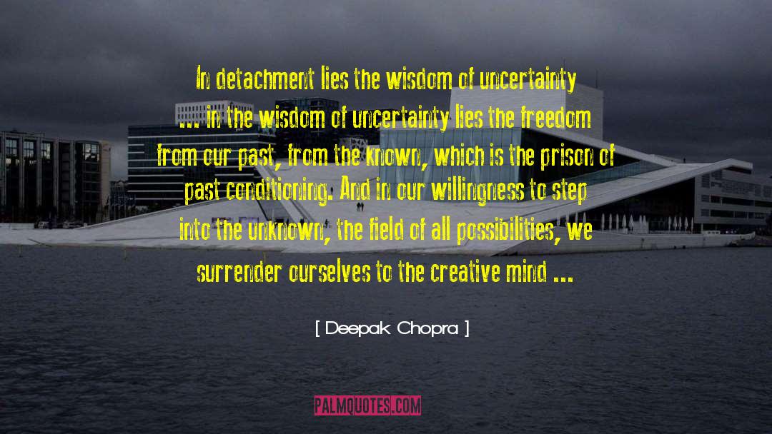 City Of Lies quotes by Deepak Chopra