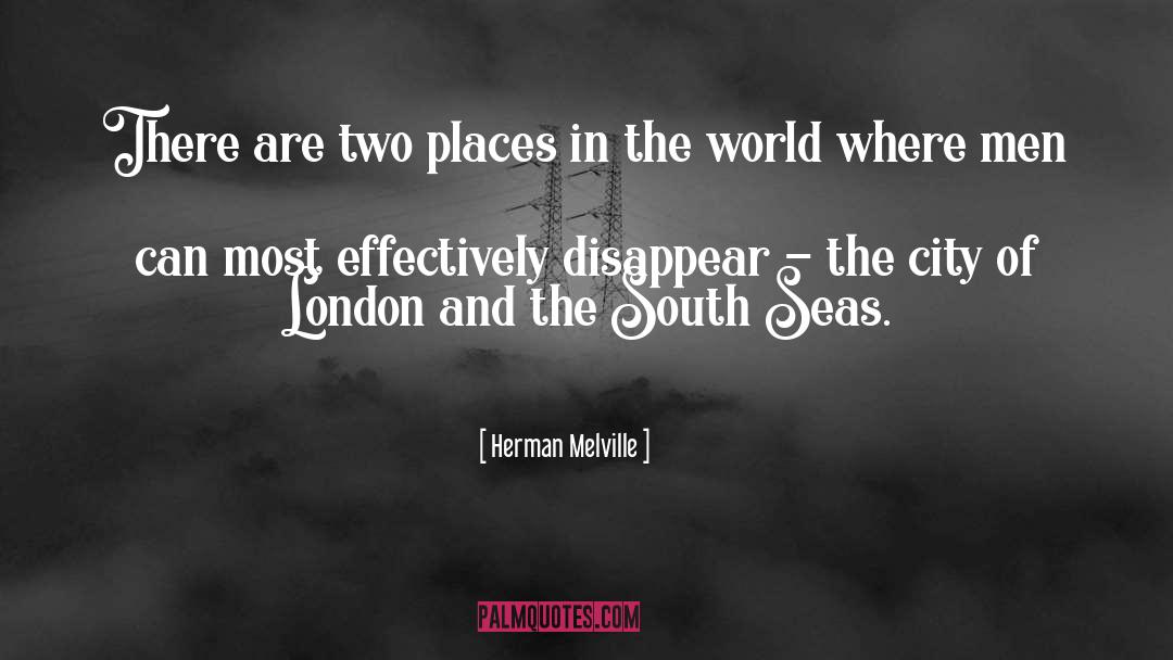 City Of London quotes by Herman Melville