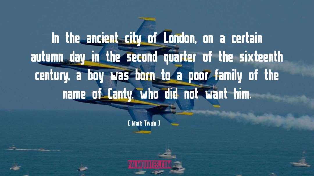 City Of London quotes by Mark Twain