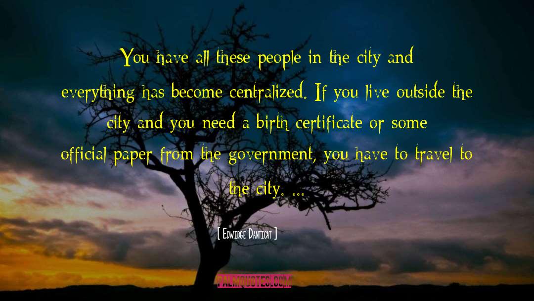 City People quotes by Edwidge Danticat